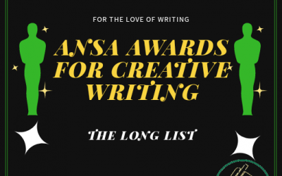 ANSA AWARDS FOR CREATIVE WRITING (JANUARY 2019, WEEK 5): THE LONGLIST