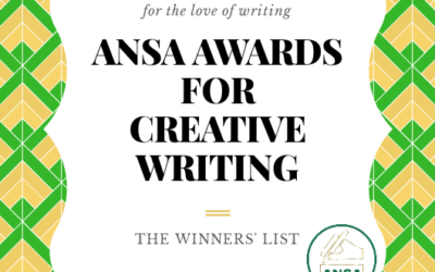 ANSA AWARDS FOR CREATIVE WRITING (NOVEMBER 2019): WRITER OF THE MONTH AWARD WINNERS